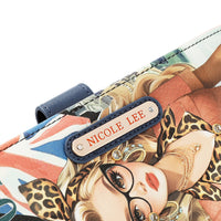 NL SIGNATURE BIFOLD WALLET WRISTLET