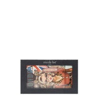 NL SIGNATURE BIFOLD WALLET WRISTLET