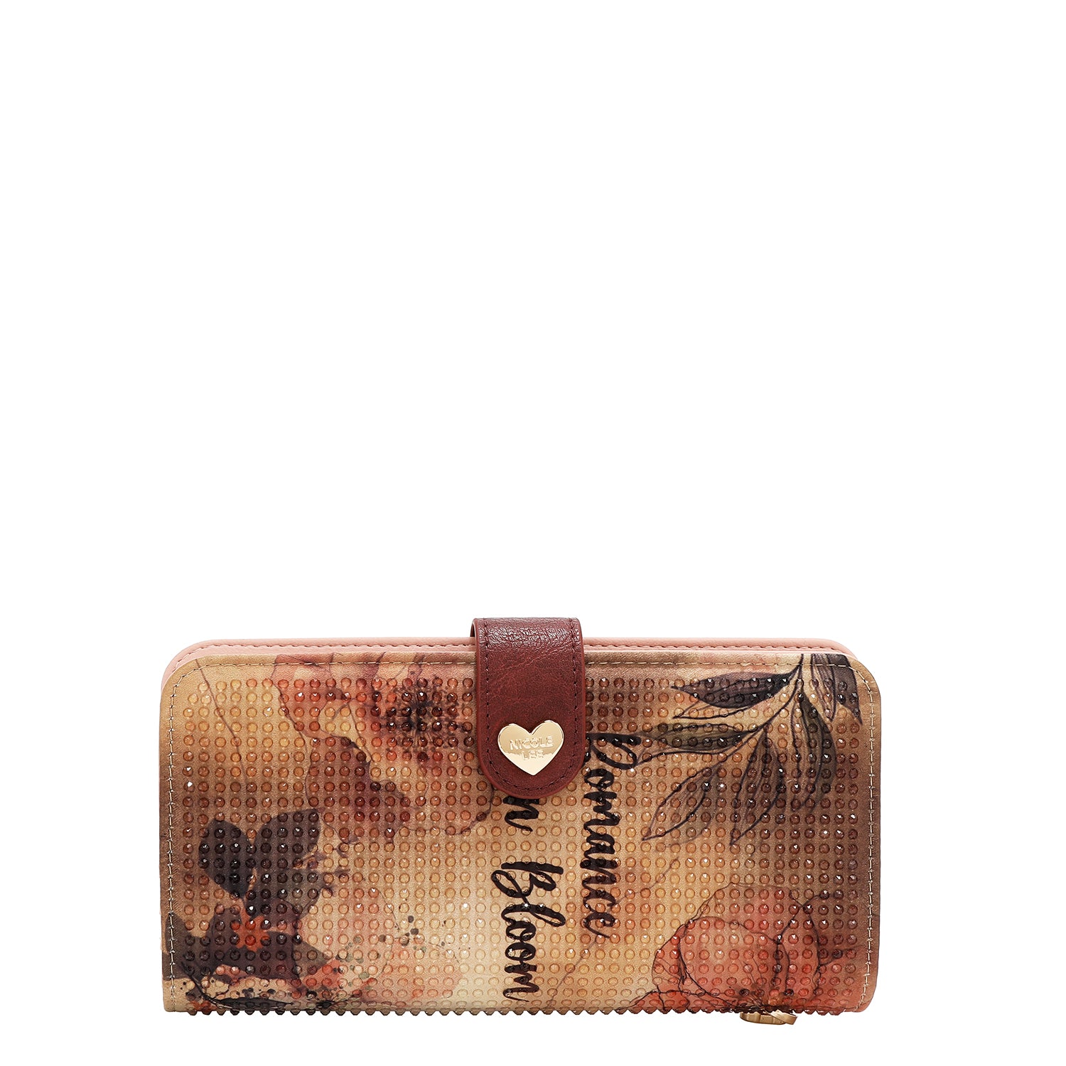NL SIGNATURE BIFOLD WALLET WRISTLET