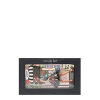NL SIGNATURE BIFOLD WALLET WRISTLET