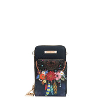 MULTI-ZIP PHONE CASE CROSSBODY