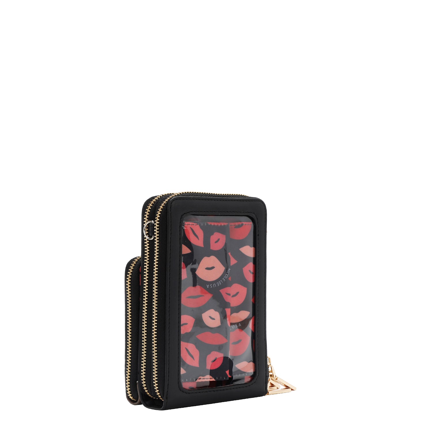 MULTI-ZIP PHONE CASE CROSSBODY
