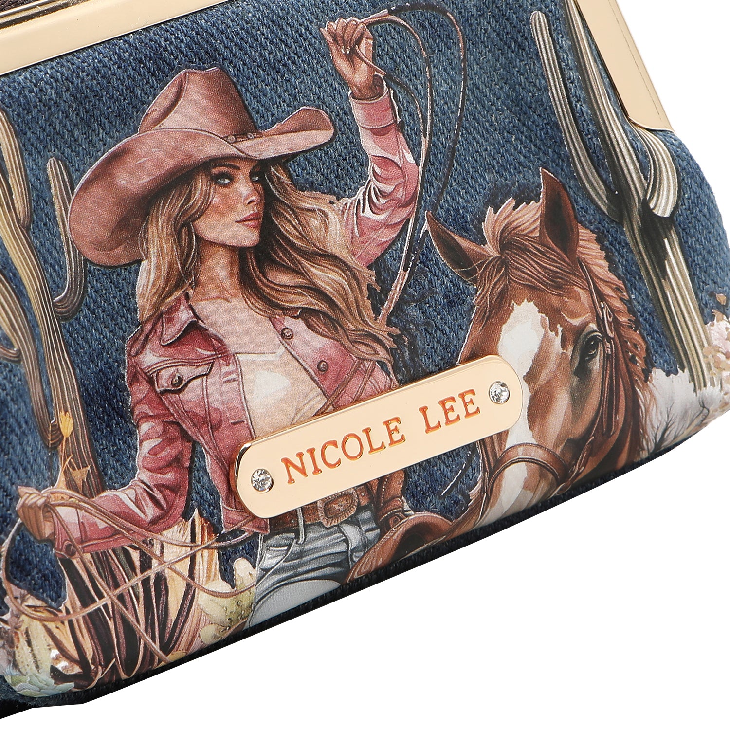 DENIM JULIA MINI WALLET