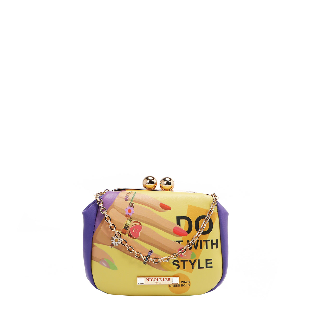 KISS LOCK CROSSBODY MINI BAG