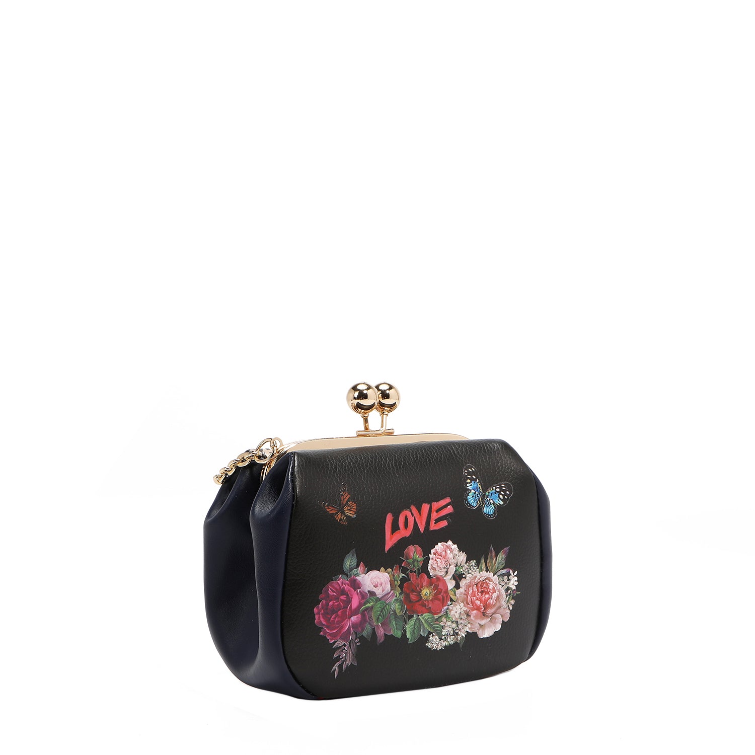 KISS LOCK CROSSBODY MINI BAG