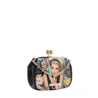 KISS LOCK CROSSBODY MINI BAG