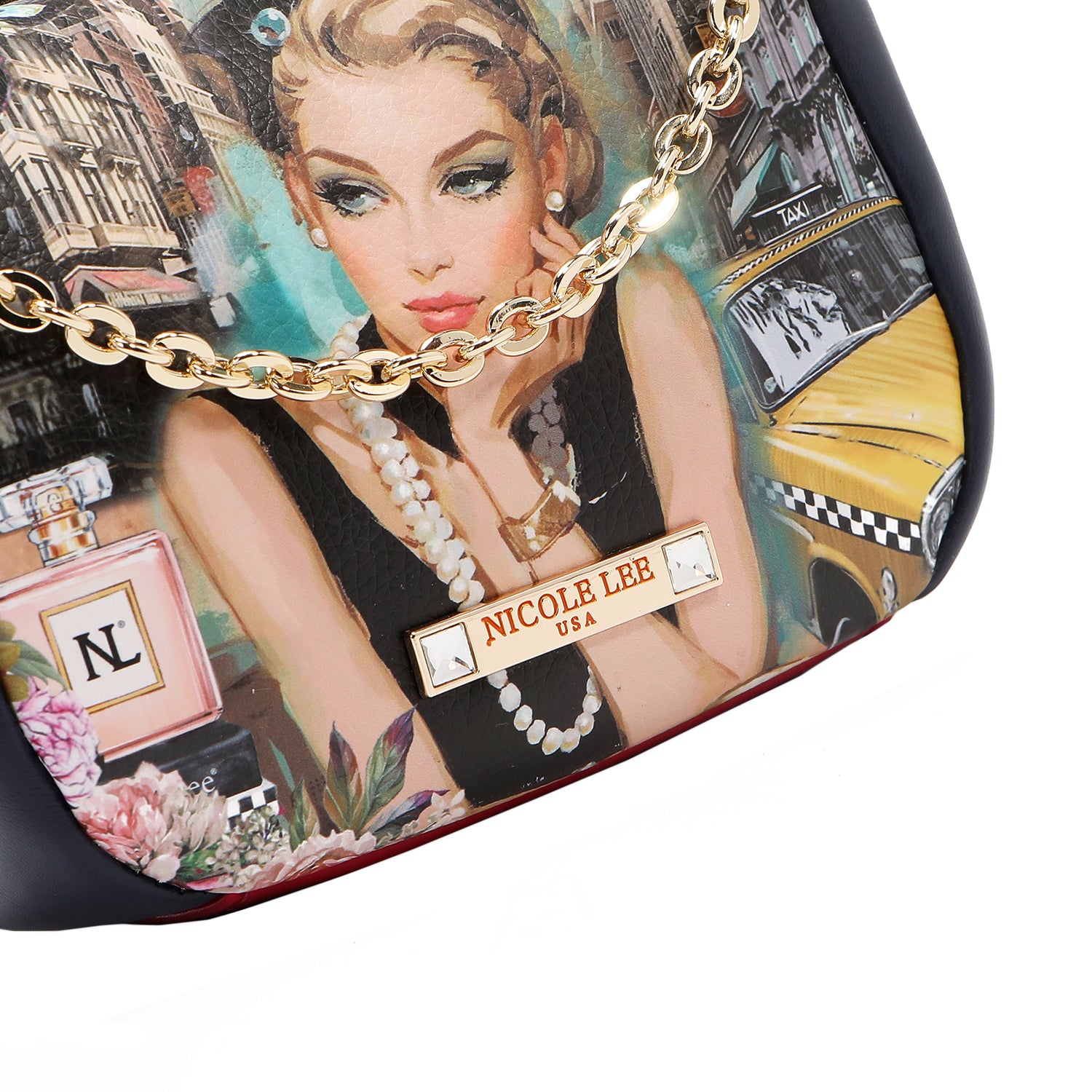 KISS LOCK CROSSBODY MINI BAG