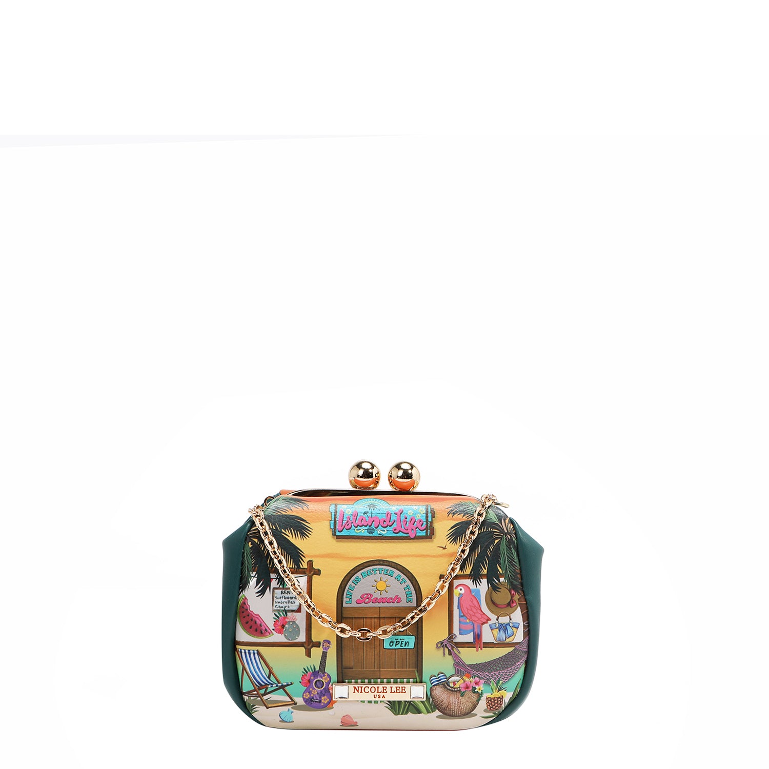 KISS LOCK CROSSBODY MINI BAG