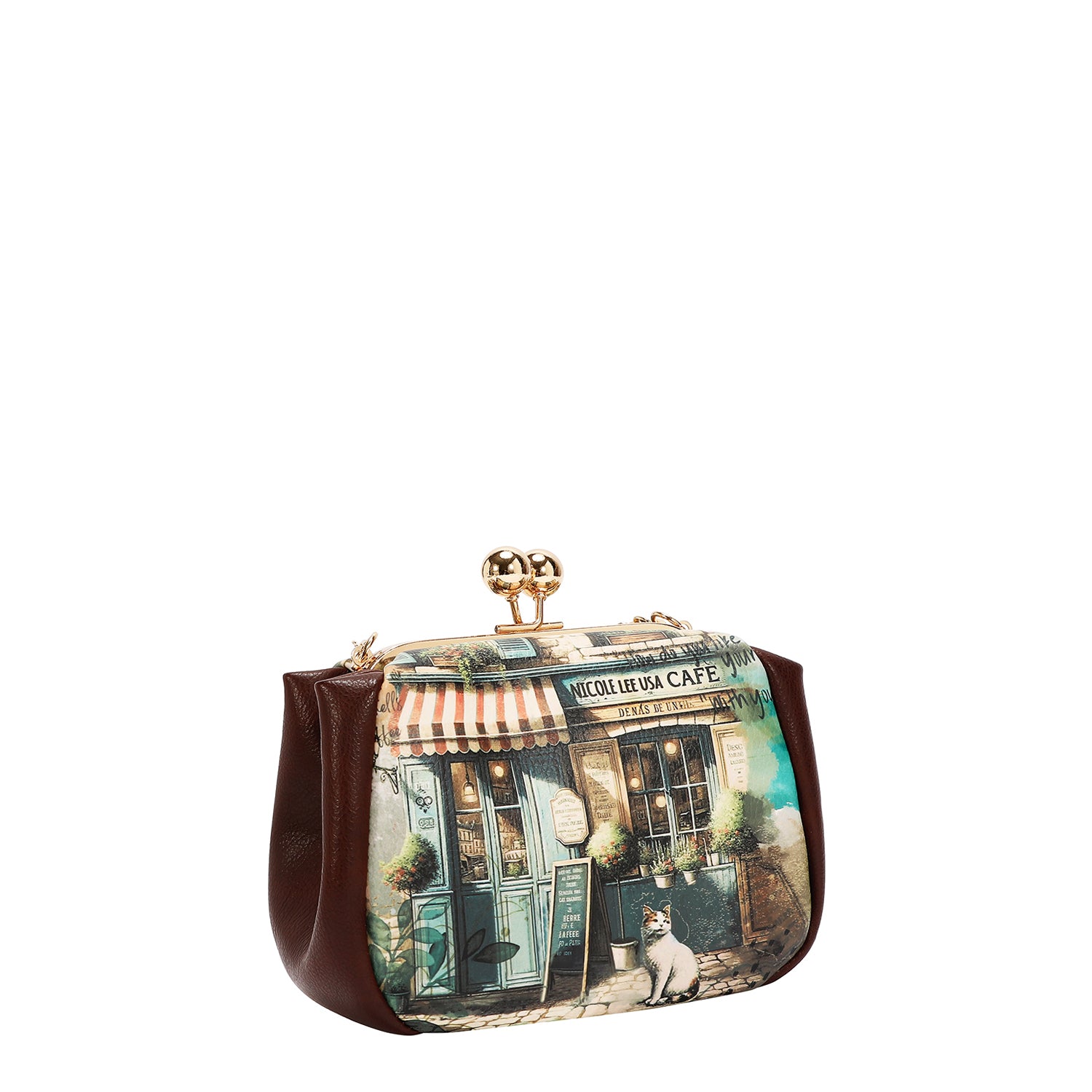 KISS LOCK CROSSBODY MINI BAG