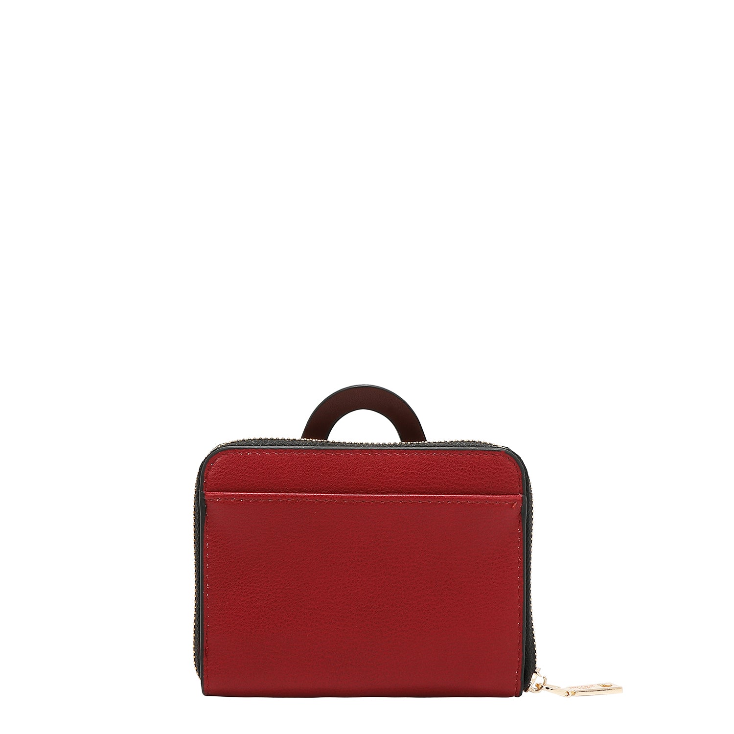 MINI COMPACT BRIEFCASE ZIP WALLET