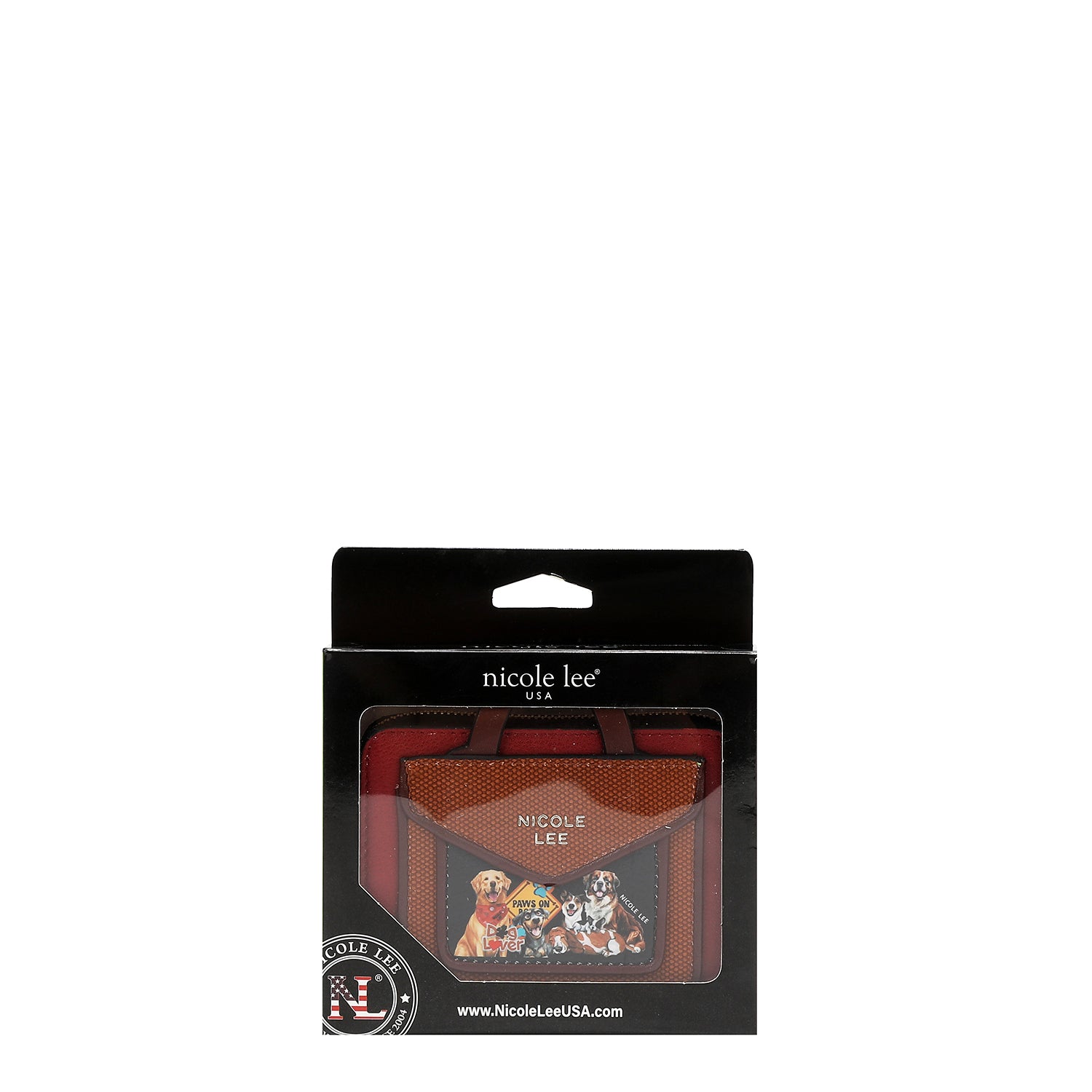 MINI COMPACT BRIEFCASE ZIP WALLET