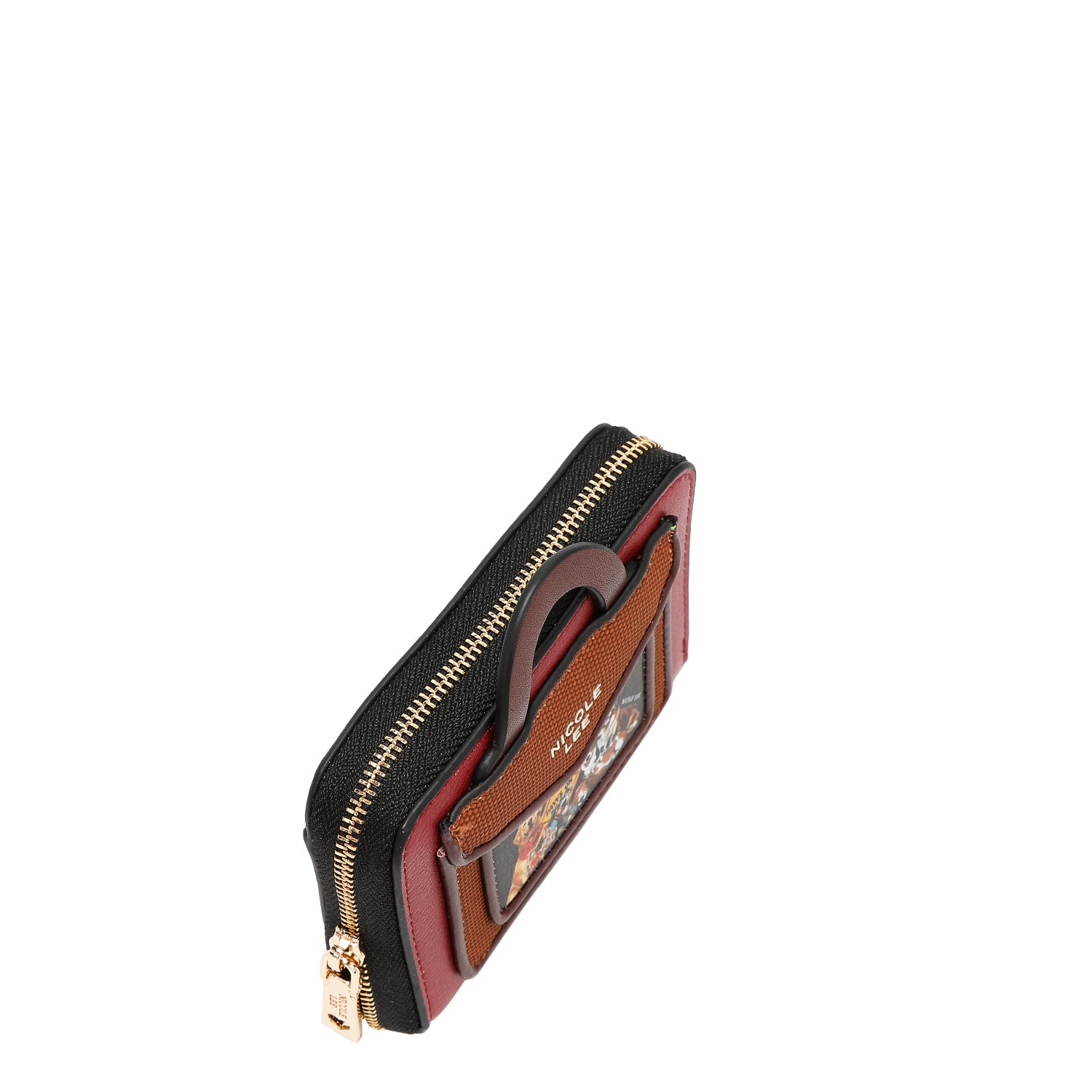 MINI COMPACT BRIEFCASE ZIP WALLET