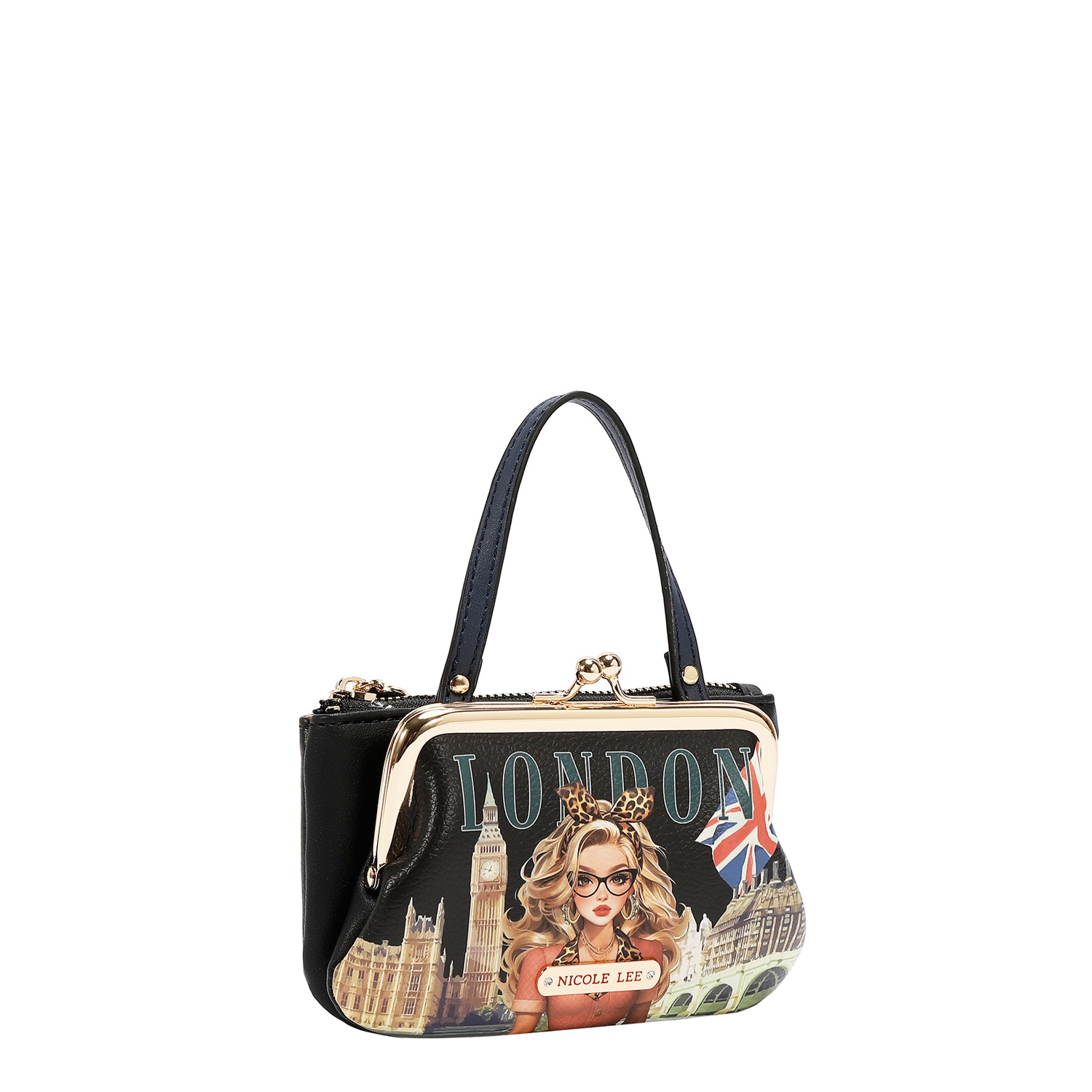 MINI FRAME TOP-HANDLE PURSE