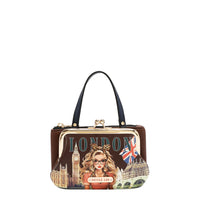 MINI FRAME TOP-HANDLE PURSE
