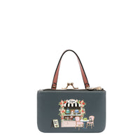 MINI FRAME TOP-HANDLE PURSE