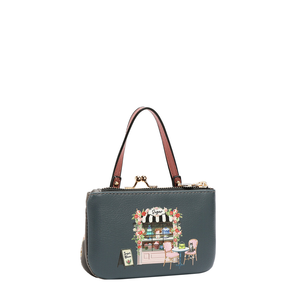 MINI FRAME TOP-HANDLE PURSE