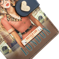 COMPACT SNAP-TAB WALLET ORGANIZER