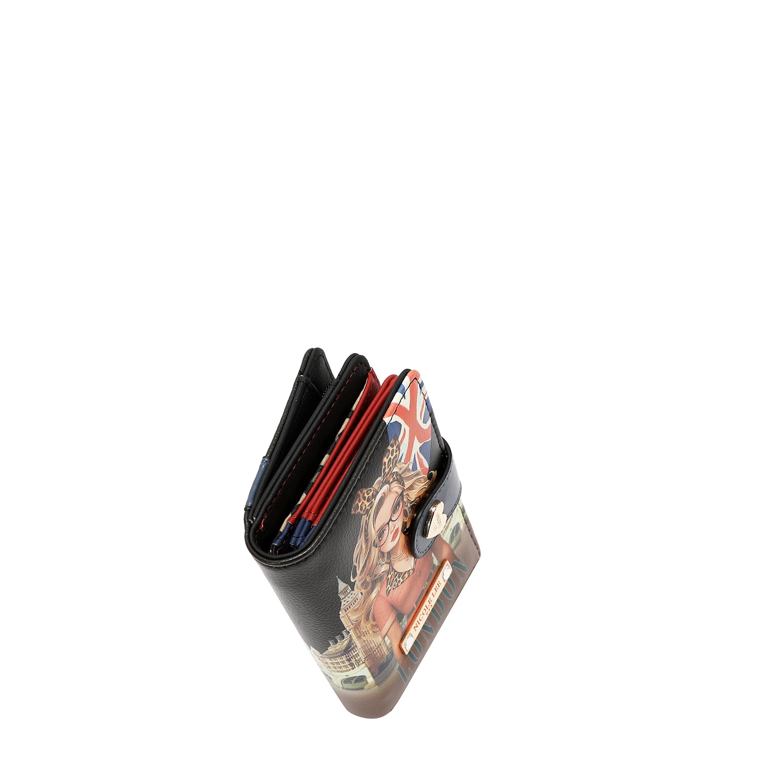 COMPACT SNAP-TAB WALLET ORGANIZER