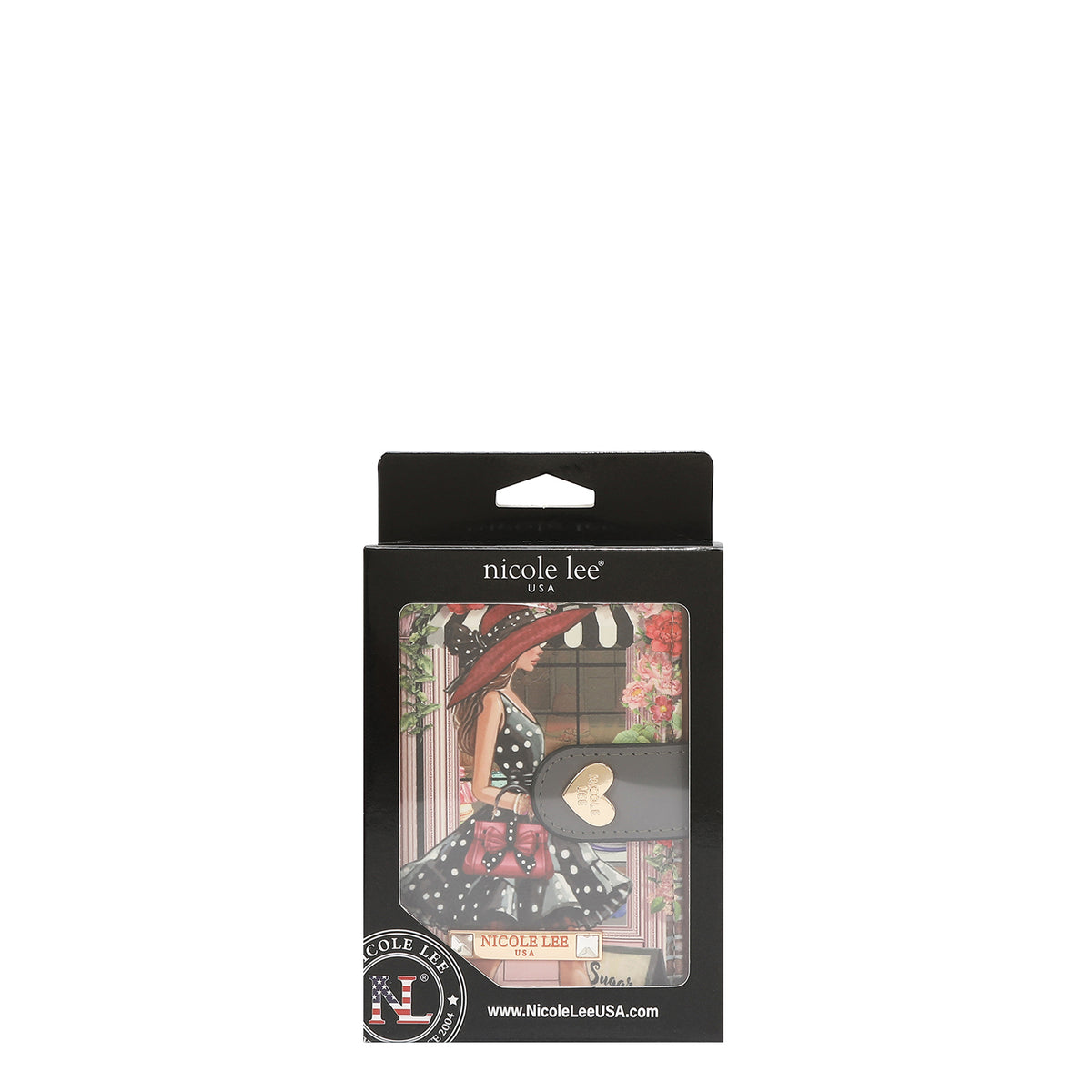 COMPACT SNAP-TAB WALLET ORGANIZER