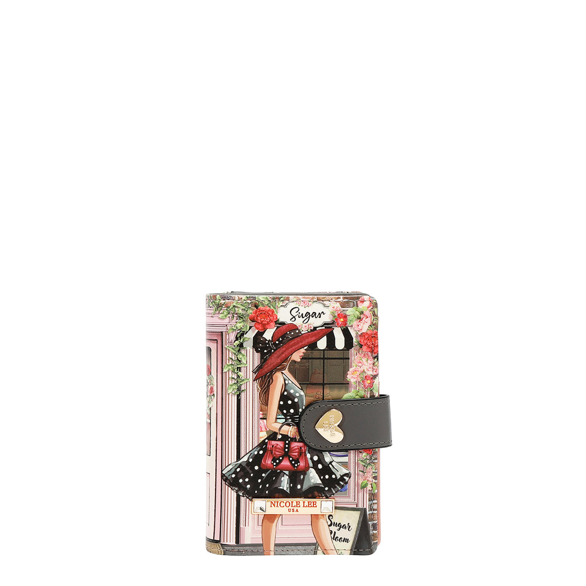 COMPACT SNAP-TAB WALLET ORGANIZER