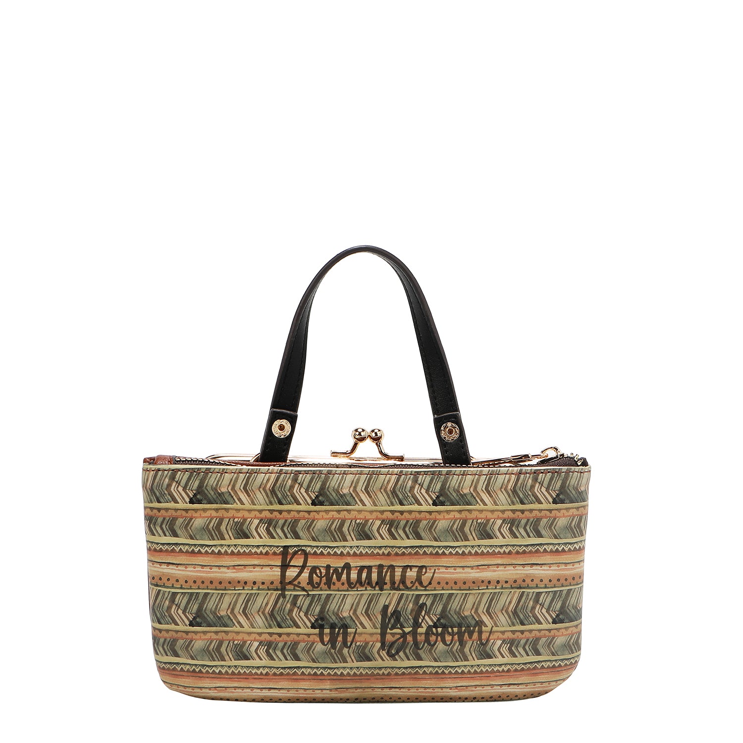 MEDIUM FRAME TOP-HANDLE PURSE