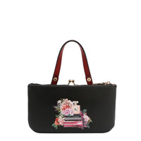 MEDIUM FRAME TOP-HANDLE PURSE