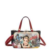 MEDIUM FRAME TOP-HANDLE PURSE