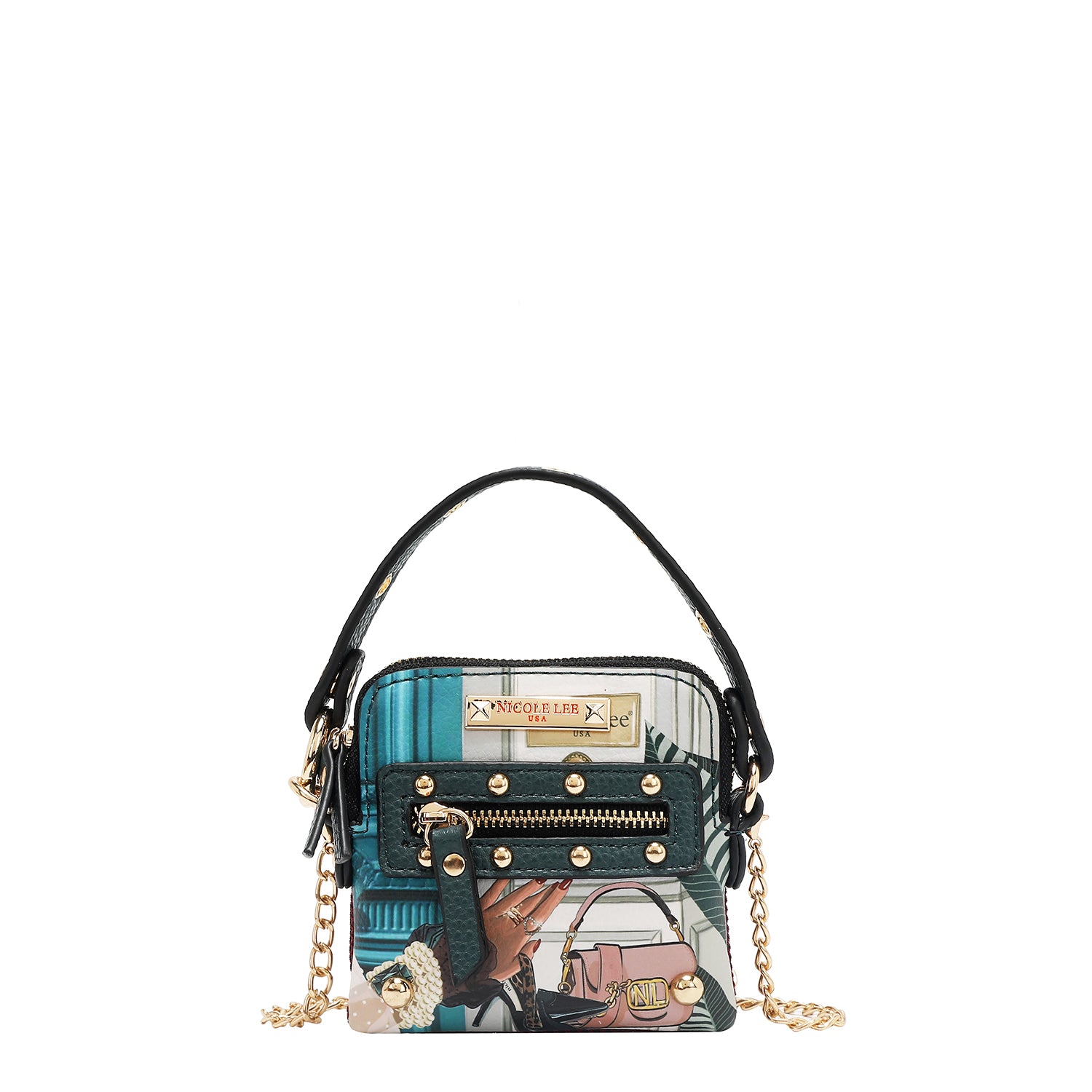 MINI TOP HANDLE CROSSBODY BAG