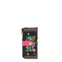 SNAP CLOSURE LAYERED WALLET