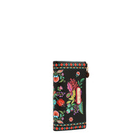 SNAP CLOSURE LAYERED WALLET