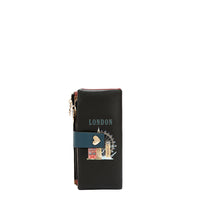 SNAP CLOSURE LAYERED WALLET