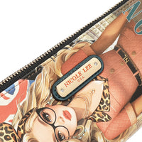 SNAP CLOSURE LAYERED WALLET
