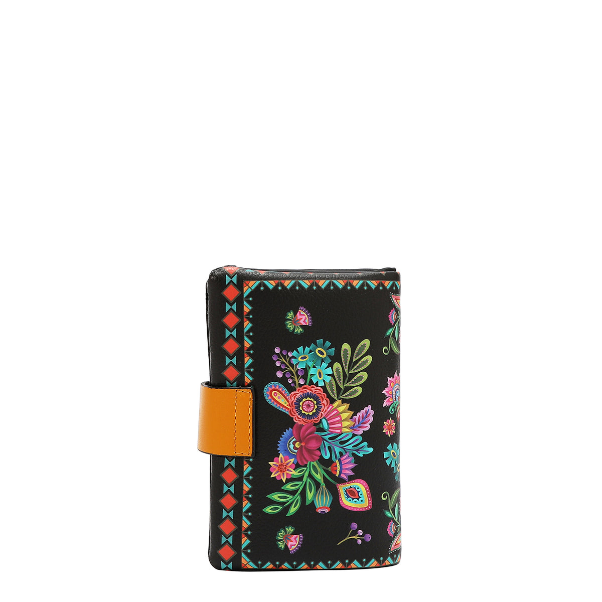SMALL SNAP CLOSURE LAYERED WALLET