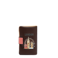 SMALL SNAP CLOSURE LAYERED WALLET