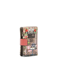 SMALL SNAP CLOSURE LAYERED WALLET