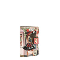 SMALL SNAP CLOSURE LAYERED WALLET