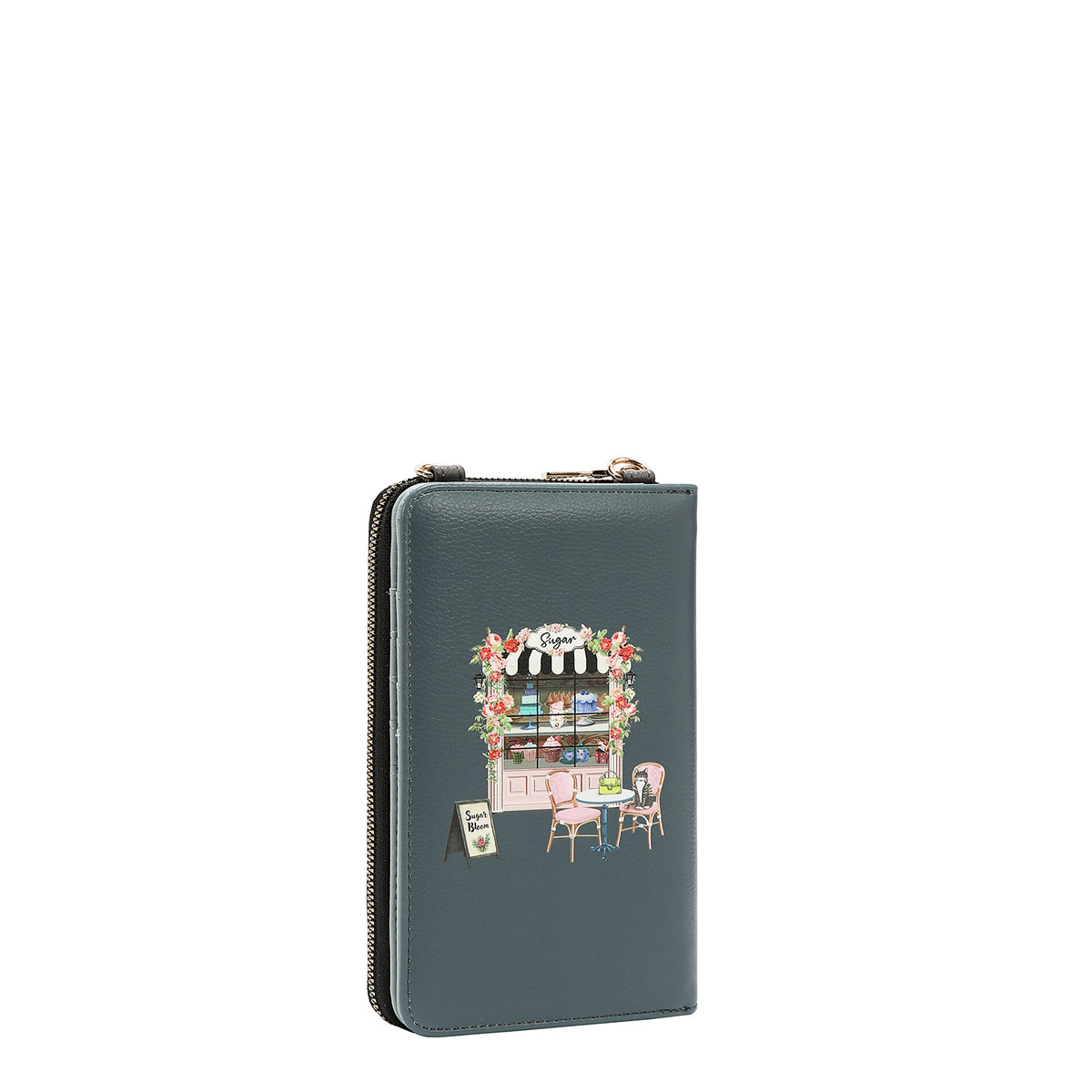 NL MULTI-COMPARTMENT PHONE WALLET CROSSBODY