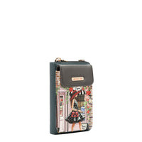 NL MULTI-COMPARTMENT PHONE WALLET CROSSBODY