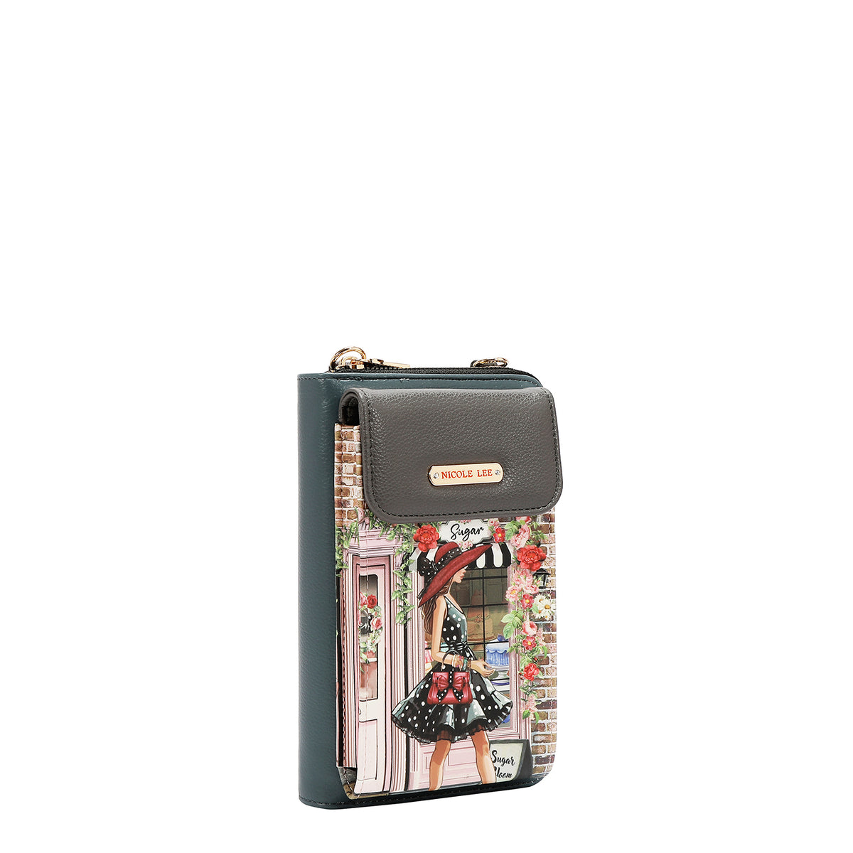 NL MULTI-COMPARTMENT PHONE WALLET CROSSBODY