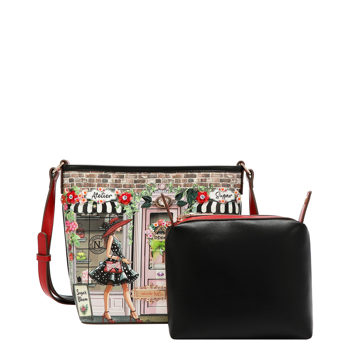 SUGAR DAY 2 PC BUCKET CROSSBODY