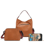 MARTHA TRAVELS ITALY 3 PIECE SET (Handbag, Crossbody, Wallet)