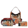 MARTHA TRAVELS ITALY 3 PIECE SET (Handbag, Crossbody, Wallet)