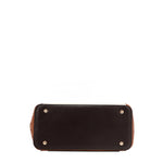 Bottom Black  with gold studs set on a white background