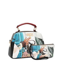 EMOTION 5PC SET (SATCHEL, CROSSBODY, POUCH, COINPURSE AND WALLET)