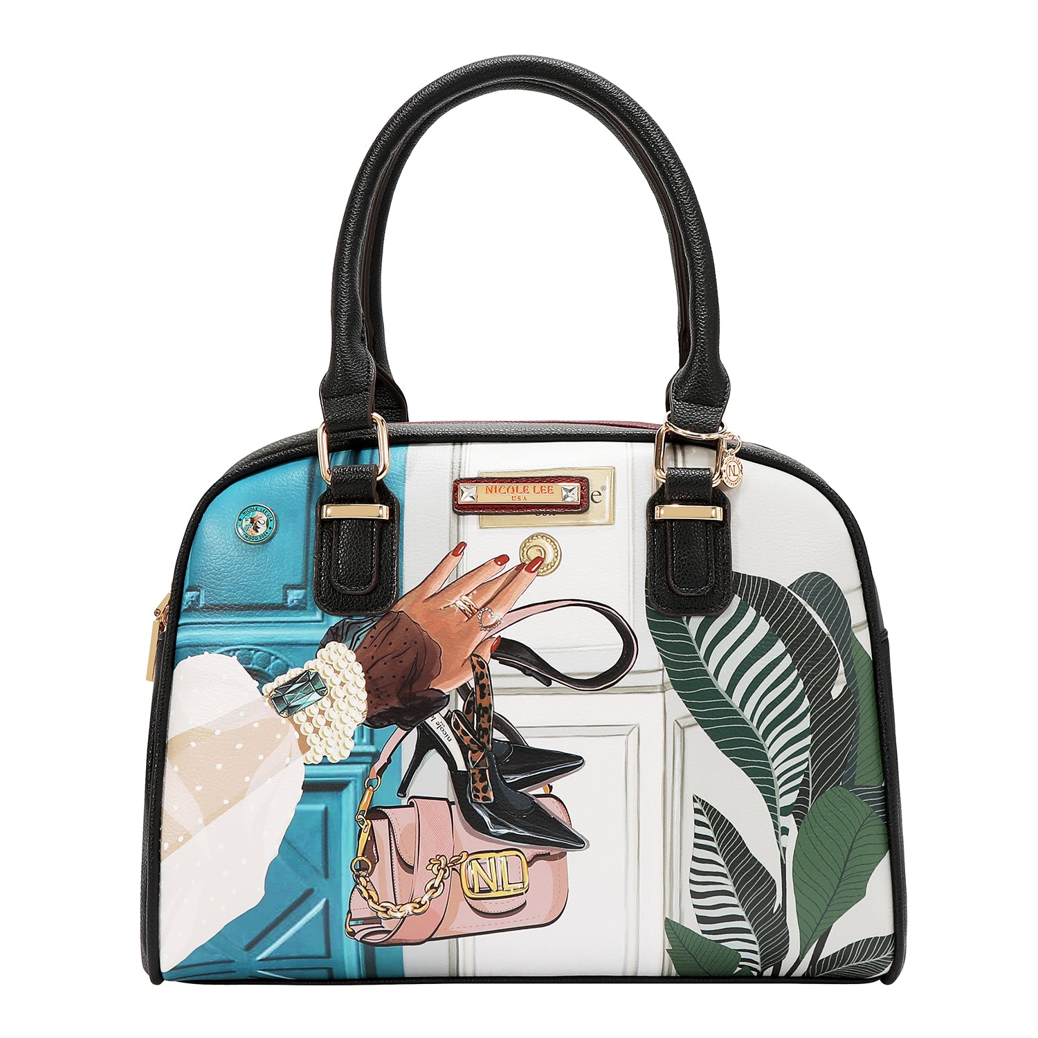 EMOTION 5PC SET (SATCHEL, CROSSBODY, POUCH, COINPURSE AND WALLET)