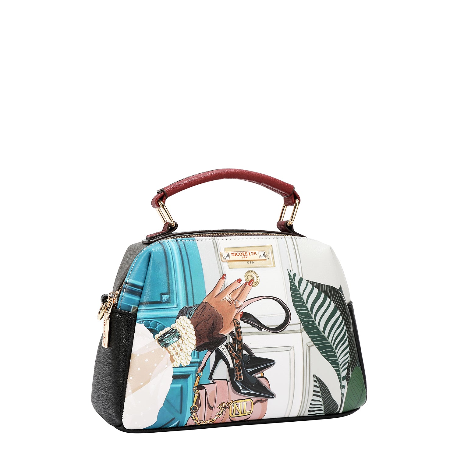 EMOTION 5PC SET (SATCHEL, CROSSBODY, POUCH, COINPURSE AND WALLET)