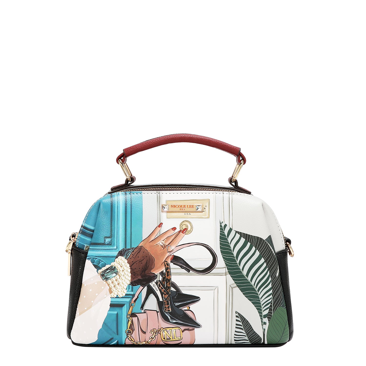 EMOTION 5PC SET (SATCHEL, CROSSBODY, POUCH, COINPURSE AND WALLET)