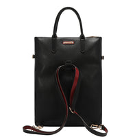 LONDON EYE 5 PC CONVERTIBLE BAG / BACKPACK SET (LARGE CONVERTIBLE BAG / BACKPACK, CROSSBODY, POUCH, COINPURSE, WALLET)