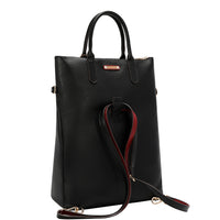 LONDON EYE 5 PC CONVERTIBLE BAG / BACKPACK SET (LARGE CONVERTIBLE BAG / BACKPACK, CROSSBODY, POUCH, COINPURSE, WALLET)