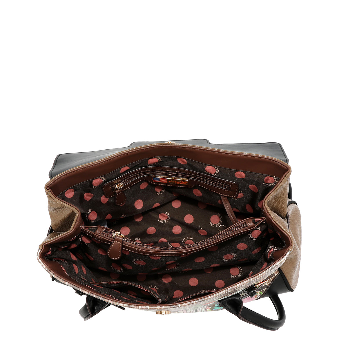 SUGAR DAY 5PC SET (HANDBAG, CROSSBODY, POUCH, COINPURSE, WALLET)